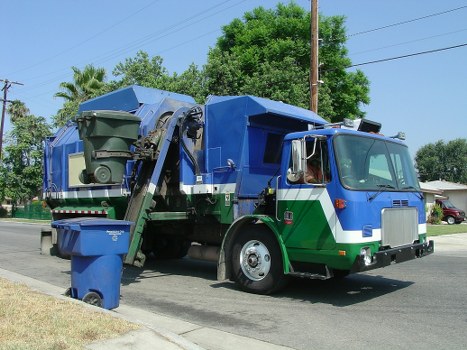 Industrial waste disposal in East London